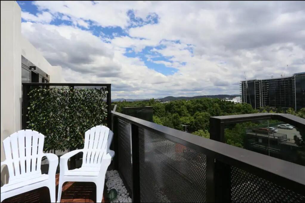 3 Brs Topfloor View@Heart Of Canberra Free Parking Apartment Luaran gambar